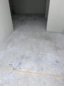Winterpark Epoxy Flake Before