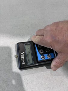 Tramex moisture meter